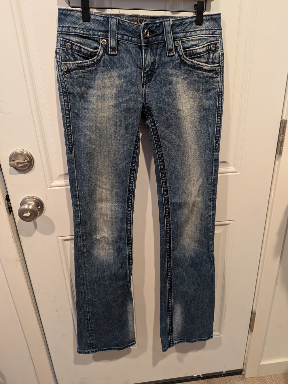 Rock Revival Women's Boot Cut Jeans in Washed Blue